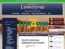 Tablet Screenshot of lemoynepa.com